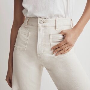 The Perfect Vintage Wide-Leg Jeans in Vintage Canvas: Patch-Pocket Edition - 26